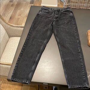 BDG high rise Mom Jean in washed black